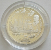 Cook Islands 1 Dollar 2009 Ships Fram Silver