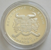 Benin 1000 Francs 2009 Schiffe Principe de Asturias