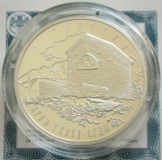 Russia 3 Roubles 2014 Monuments Tkhaba-Yerdy Church 1 Oz...