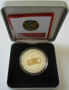 Kasachstan 500 Tenge 2012 Nomadengold Elchplakette