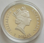 Australien 1 Dollar 1992 Kookaburra PP (lose)
