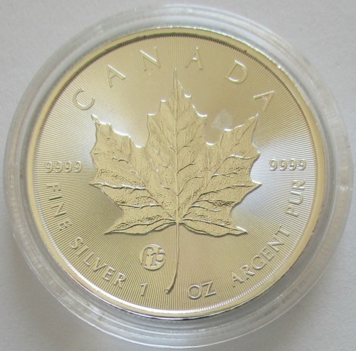 Canada 5 Dollars 2016 Maple Leaf Fabulous 15 Privy 1 Oz Silver