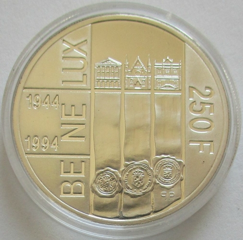 Luxemburg 250 Francs 1994 50 Jahre Zollunion