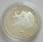 Luxembourg 20 ECU 1996 Eurocontrol Silver