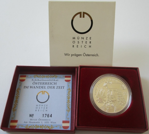 Österreich 20 Euro 2002 Barockzeit
