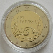 Belgium 2 Euro 2023 Art Nouveau Proof