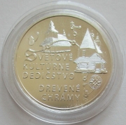 Slovakia 10 Euro 2010 UNESCO Carpathian Wooden Churches...