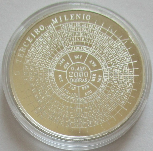 São Tomé & Príncipe 2000 Dobras 1998 Millennium