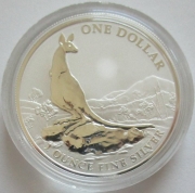 Australia 1 Dollar 2013 Kangaroo 1 Oz Silver