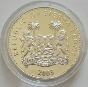Sierra Leone 10 Dollars 2003 Olympia Athen...
