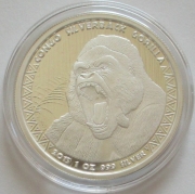 Kongo 5000 Francs 2015 Silverback Gorilla