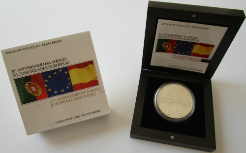Portugal 10 Euro 2006 20 Jahre EU-Mitgliedschaft PP