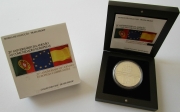 Portugal 10 Euro 2006 20 Years EU Membership Silver Proof