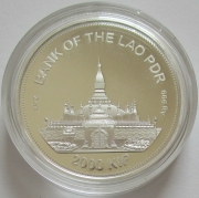 Laos 2000 Kip 2021 Lunar Ochse Jade (lose)