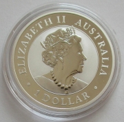 Australien 1 Dollar 2021 Kookaburra F15 Privy