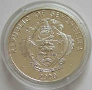 Seychellen 25 Rupees 2000 Millennium