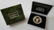 Congo 5000 Francs 2016 Silverback Gorilla Coloured 1 Oz Silver
