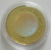 Nauru 10 Dollars 2003 1 Jahr Euro Deutsche Mark