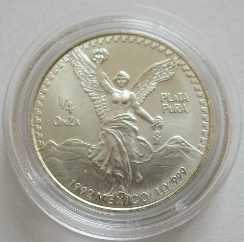 Mexiko Libertad 1/4 Oz Silber 1992
