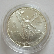 Mexico Libertad 1/4 Oz Silver 1992
