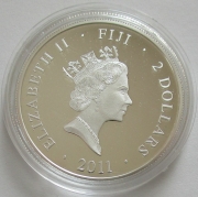 Fiji 2 Dollars 2011 Griechische Mythologie Terpsichore