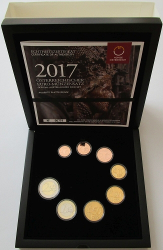 Austria Proof Coin Set 2017