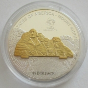 Cook-Inseln 10 Dollars 2008 World Monuments Mount Rushmore
