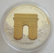 Cook Islands 10 Dollars 2009 World Monuments Arc de...