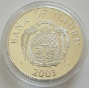 Nauru 10 Dollars 2003 European Monuments Petersdom in Rom