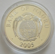 Nauru 10 Dollars 2005 European Monuments Saint Basils...