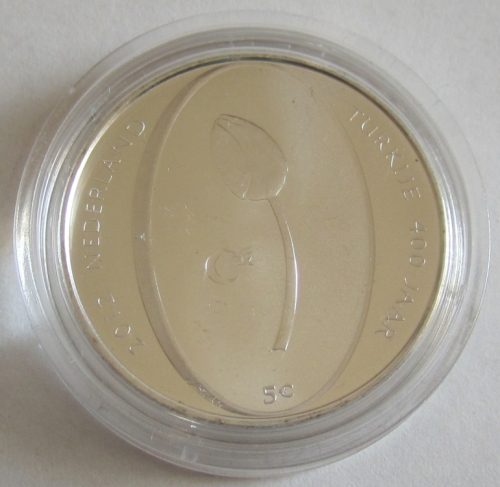 Netherlands 5 Euro 2012 400 Years Diplomatic Relations with Turkey BU