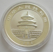 China 10 Yuan 1994 Panda Shenyang Mint (Kleines Datum)