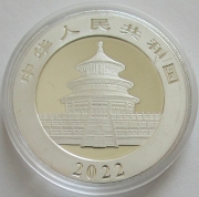 China 10 Yuan 2022 Panda Silver