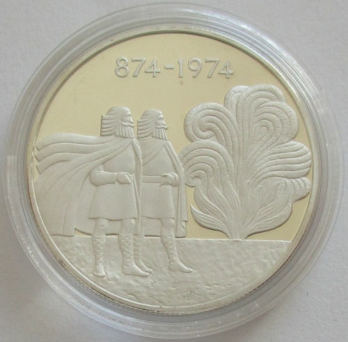 Island 1000 Kronur 1974 1100 Jahre Besiedlung PP