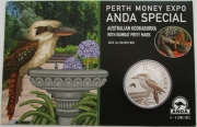 Australia 1 Dollar 2022 Kookaburra ANDA Perth Expo Numbat...