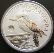 Australia 1 Dollar 2022 Kookaburra ANDA Perth Expo Numbat Privy 1 Oz Silver