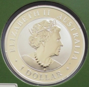 Australia 1 Dollar 2022 Kookaburra ANDA Perth Expo Numbat Privy 1 Oz Silver