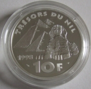 Frankreich 10 Francs 1998 Nilschätze Ramses II. (lose)