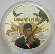 Tuvalu 1 Dollar 2023 James Bond Live and Let Die