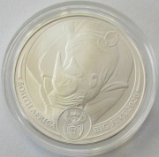 South Africa 5 Rand 2020 Big Five I Rhinoceros 1 Oz Silver