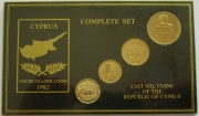 Cyprus Coin Set 1982