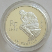France 10 Francs = 1.50 Euro 1996 The Thinker by Auguste...