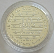 France 10 Francs = 1.50 Euro 1996 The Thinker by Auguste...