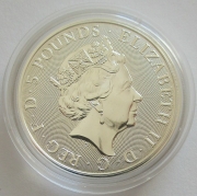 United Kingdom 5 Pounds 2020 Queens Beasts White Lion of...
