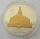 Cook Islands 10 Dollars 2010 World Monuments Pha That Luang in Vientiane 1 Oz Silver