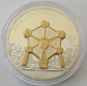 Cook-Inseln 10 Dollars 2010 World Monuments Atomium in...