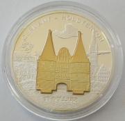 Cook-Inseln 10 Dollars 2009 World Monuments Holstentor in...