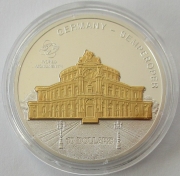 Cook Islands 10 Dollars 2009 World Monuments Semperoper...