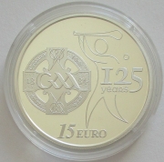 Ireland 15 Euro 2009 125 Years Gaelic Athletic Association Silver