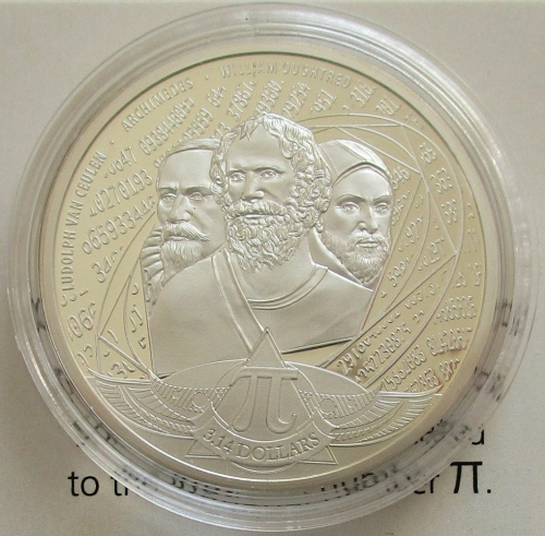 Salomonen 3,14 Dollars 2020 Kreiszahl Pi